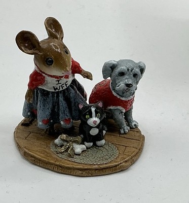 Wee Forest Folk M-516 ''Fur Ever Friends'' 2015 I Love WFF Club Special Color