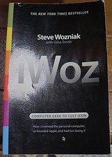 IWoz  Signed copy  paperback  2006  Computer Geek to Cult Icon -Norton K
