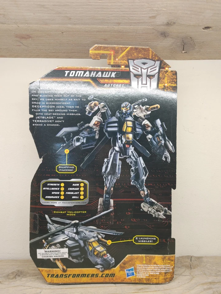 Transformers Hunt For The Decepticons Tomahawk Autobot 2009 Hasbro - Image 2 of 2