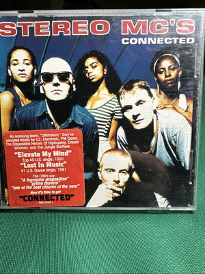 STEREO MC'S-CONNECTED-USA PROMO CD SINGLE-2 TRACKS-EDIT & FULL-1993 GEE STREET 