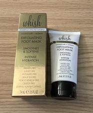Whish Coconut Milk  Verbena Exfoliating Foot Mask 2.5 fl oz In Box New Sealed