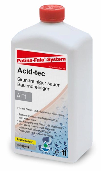 Patina Fala AT1 Grundreiniger 1L Feinsteinzeug Naturstein Acid-Tec Steinreiniger-image