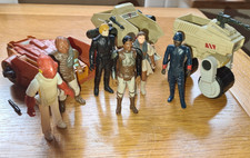Vintage Star Wars Figures/Vehicles bundle 1980's PDT-8 Mini Rig Llando Bespin ++