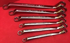 NEW CRAFTSMAN PROFESSIONAL USA DEEP OFFSET DOUBLE BOX END WRENCHES 4SAE, 2 MM