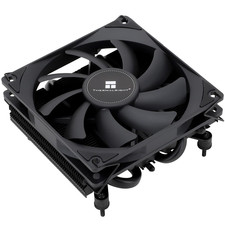 AXP90 X36 Black Low Profile CPU Cooler, with 92Mm TL-9015B Slim PWM Fan, ITX CPU