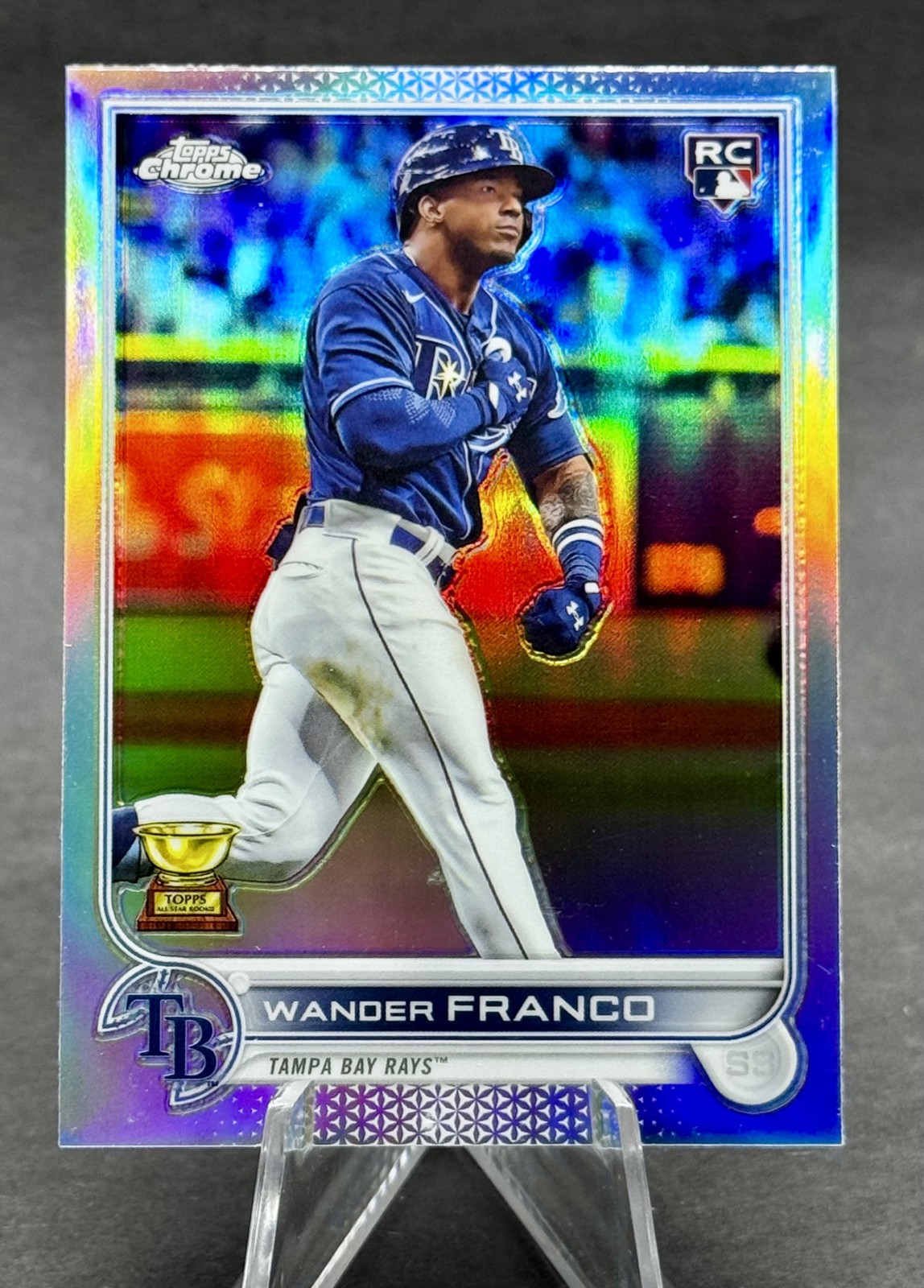 2022 Topps Chrome - Wander Franco Rookie Refractor #35 Tampa Bay Rays (RC)