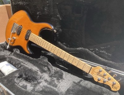 Ernie Ball Music Man Luke 3 HH Stainless Frets Bare Knuckles Xcellent Condish  