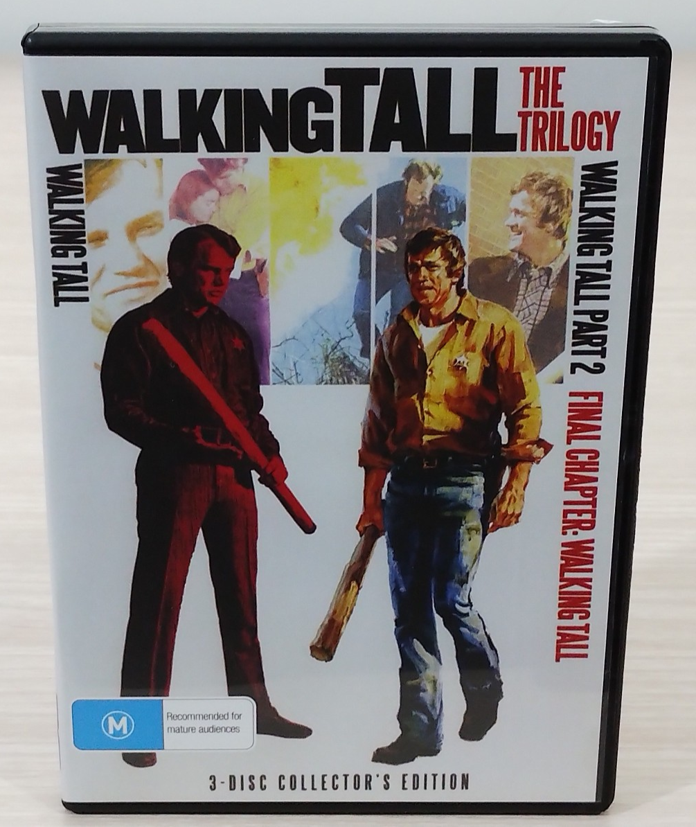 Walking Tall / The Trilogy / Part 2 Final Chapter DVD Region Free In VGC