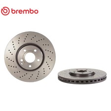 Brembo 09.A828.11 Front Brake Rotors Set of 2 330mm for Mercedes E-Class W211