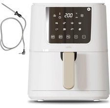 Cello Digital Air Fryer 4L 1400W With Thermometer 8 Presets Non Stick White