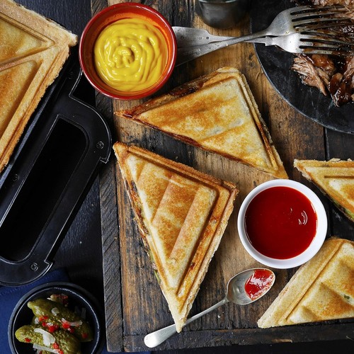 Breville Ultimate Deep Fill Toastie Maker | 2 Slice Sandwich Toaster | Removabl - Picture 12 of 12