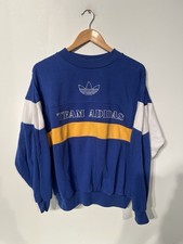 vintage adidas crewneck sweatshirt Medium Vtg 80s Rare Retro 90s