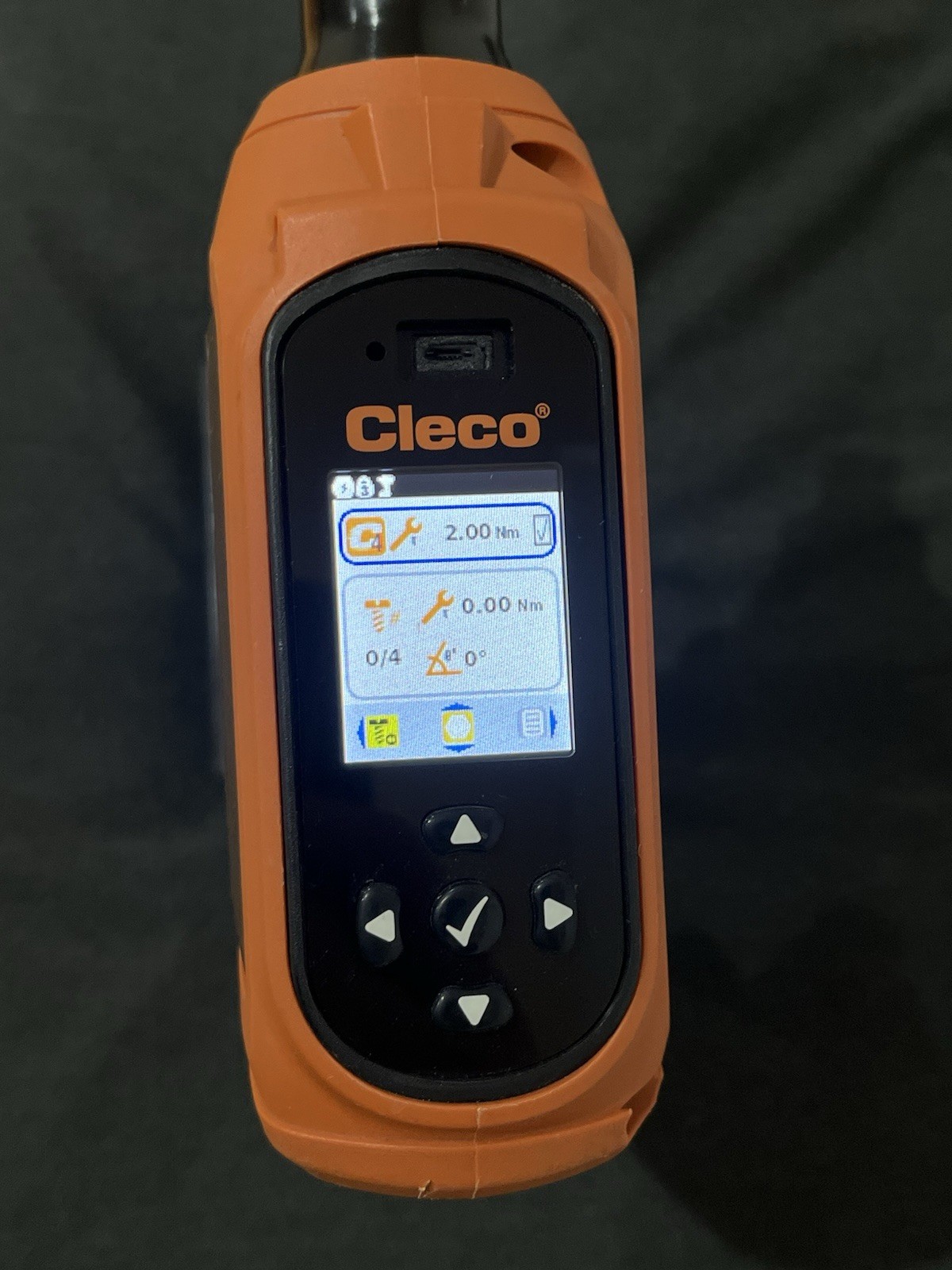 Cleco CCBPW04Q CellCore Cordless Electric Pneumatic Nutrunner 1.2-4 Nm