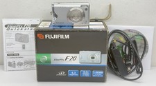 Fujifilm Finepix F20 6.3MP Digital Camera Grey UNTESTED CD MANUAL NO BATTERY