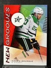 2024-25 Upper Deck Sp Game Used - New Grooves Mavrik Bourque #NG-17 Red SP