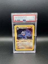 2000 Pokemon Rocket #10 Dark Machamp Holo PSA 5