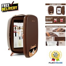 6L Mini Skincare Fridge: Ultra-Quiet Beauty Fridge for Cosmetics & Drinks