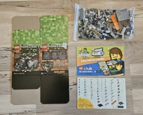 LEGO MINECRAFT 21102 The Forest MicroWorld 100% Complete w/instructions/box