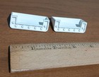 LEGO Soccer Set 3409 Parts Lot  2 White Windscreen 2 x 6 x 2 w Logos  MINDSTORM — photo 5