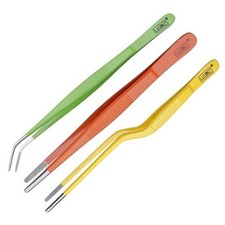 Garden Tweezers set of 3,15cm Size Stainless Steel for Succulents  Cactus