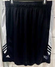 Adidas Men s Crazy Lite Black and White KU Shorts