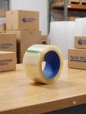 6 rolls Premium quality clear packing tape 3" / 110 yards Long 330ft