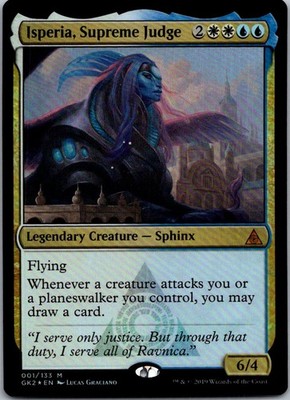 Isperia, Supreme Judge 1 Foil Ravnica Allegiance: Guild Kits MTG NM