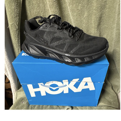 HOKA Elevon 2 TS 1165230/BBNB Black Men's Athletic Sneakers Lace Up Low Top