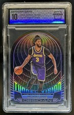 2019-20 Obsidian Anthony Davis Tunnel Vision Electric Etch Purple #/50 ACE 10