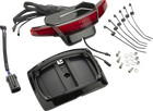 CIRO - Latitude Taillight License Plate Mount Red Lens Black for Indian | 46474