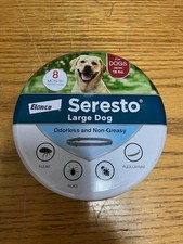 Seresto Flea  Tick Collar 8 Months Protection LARGE Dogs above 18lbs - Sealed