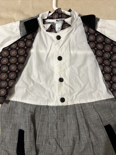 Mufflings Formal One Piece Suit 4t Vtg - Picture 5 of 7