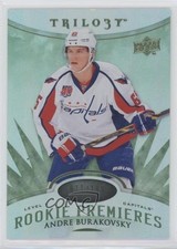 2014 Trilogy Level 1 Premieres Radiant Green /199 Andre Burakovsky Rookie RC xp6