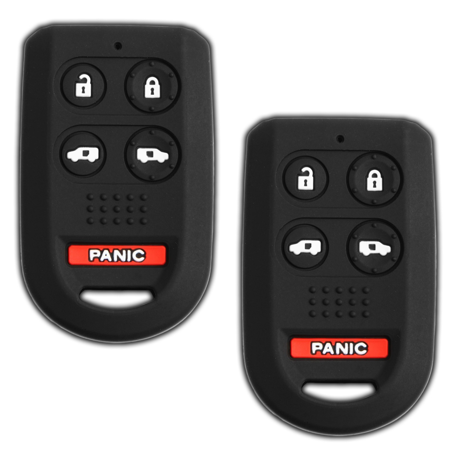 2 Key Fob Remote Skin Shell Case Cover for Honda OUCG8D-399H-A