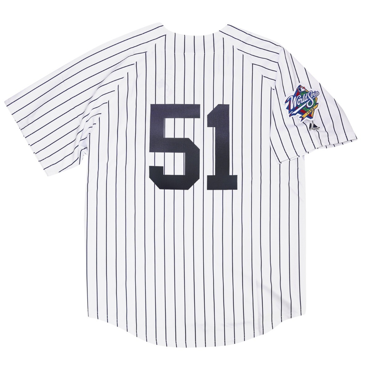 Bernie Williams 1999 New York Yankees World Series Home Jersey