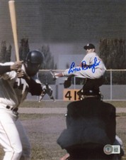ERNIE BROGLIO SIGNED AUTOGRAPHED 8x10 PHOTO ST LOUIS CARDINALS ACE BECKETT BAS