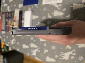 Overlord (Nintendo NES) CIB 100% Complete W/ Poster! NEAR MINT to MINT!