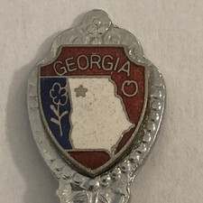 Vintage Souvenir Spoon US Collectible Georgia