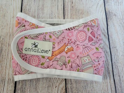 Anna Eve Swaddle Strap Arms Only Baby Swaddle Woodland Pink