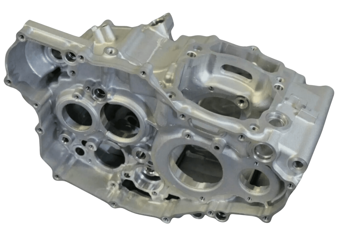 送料込13年式RM-Z450用クランク一式未使用品 2008 Suzuki Rmz450 RMZ 450 Factory OEM Crank Main Case Cases for