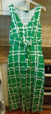 hobbs green maxi dress