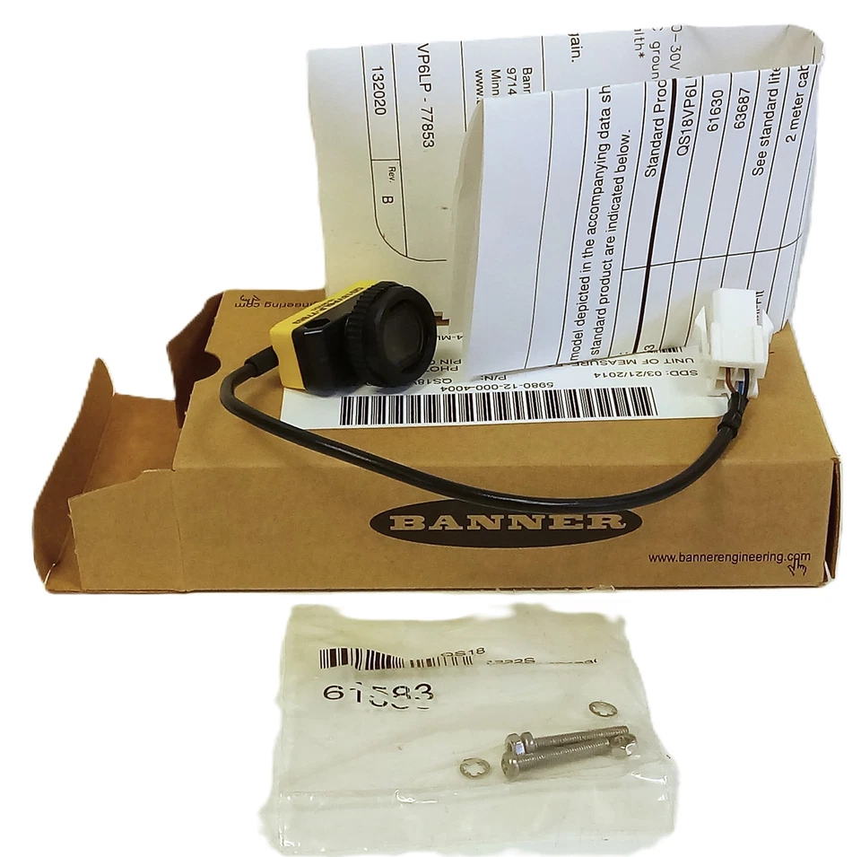 Banner Engineering QS18VP6LP-77853 10-30VDC Photoelectric Sensor - Image 2 of 4