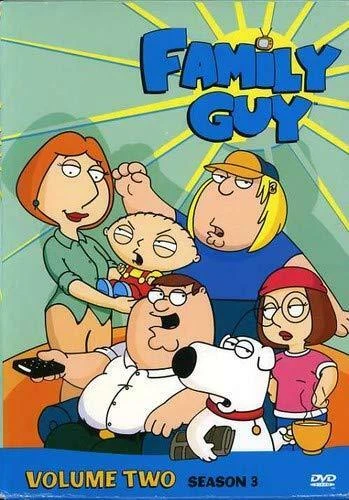 FAMILY GUY VOLUME TWO SEASON 3 (DVD)  preowned GET IT FUN and Fast !  3-DISC SET - Picture 1 of 1