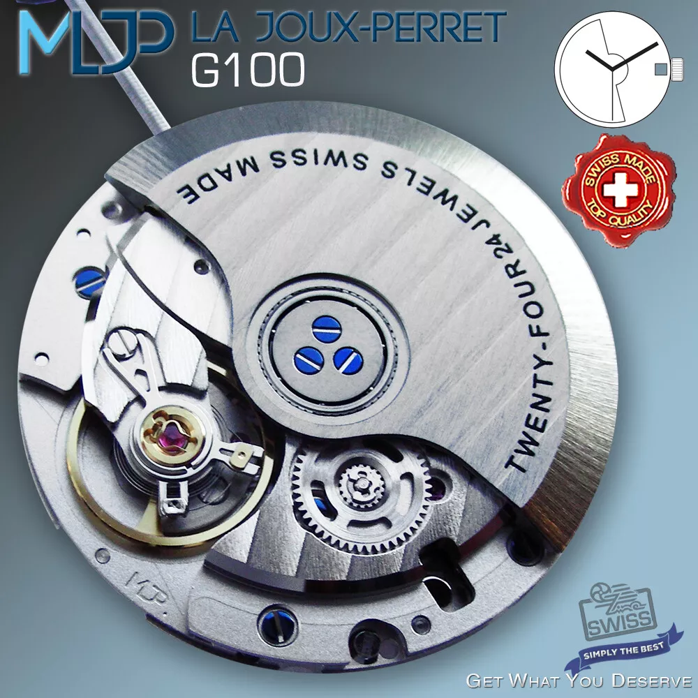 MOVEMENT AUTOMATIC LA JOUX PERRET G100 ETA 2824 2 COMPATIBLE
