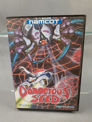 SEGA MEGADRIVE MEGA DRIVE MD Dangerous Seed NTSC-J Japanese version Boxed