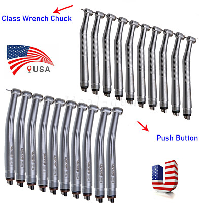 1/10PCS NSK PANA MAX Style Dental High Speed Handpiece Push 4Hole Y1BA4/STNABM