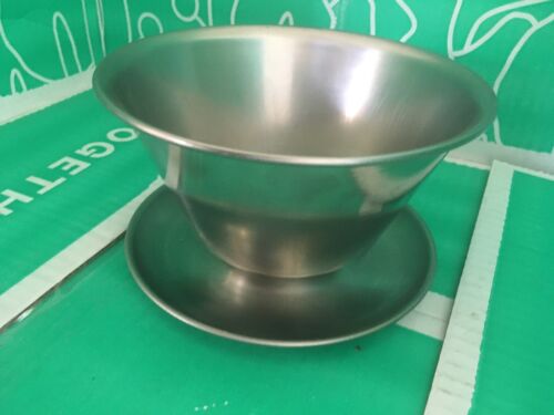 Mid Century Modern 18/8 Stainless Steel Bowl Made in Denmark 5.75 X 3 .5  - Picture 1 of 6