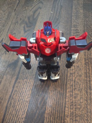 2015 TOMY HASBRO TRANSFORMERS ROBOTS IN DISGUISE HYPER-CHANGE OPTIMUS PRIME  