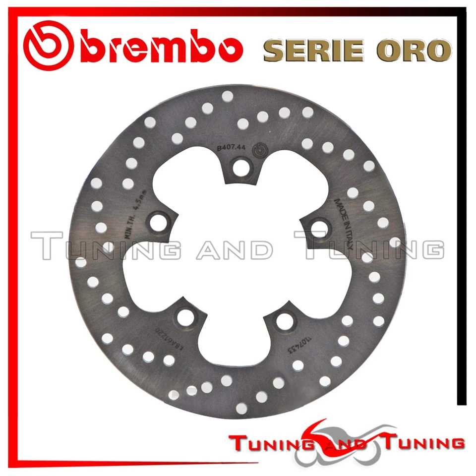 Disque de frein Arriere BREMBO SERIE ORO POUR SUZUKI SV 1000 2003 2004 2005 - Photo 1/1