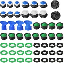 24Pcs Faucet Aerator 4Pcs Aerator Key, 2 Types Faucet Filter, Sink Aerator for K